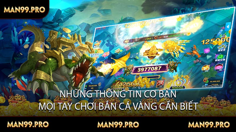 Những Thông Tin Cơ Bản Mọi Tay Chơi Bắn Cá Vàng Cần Biết
